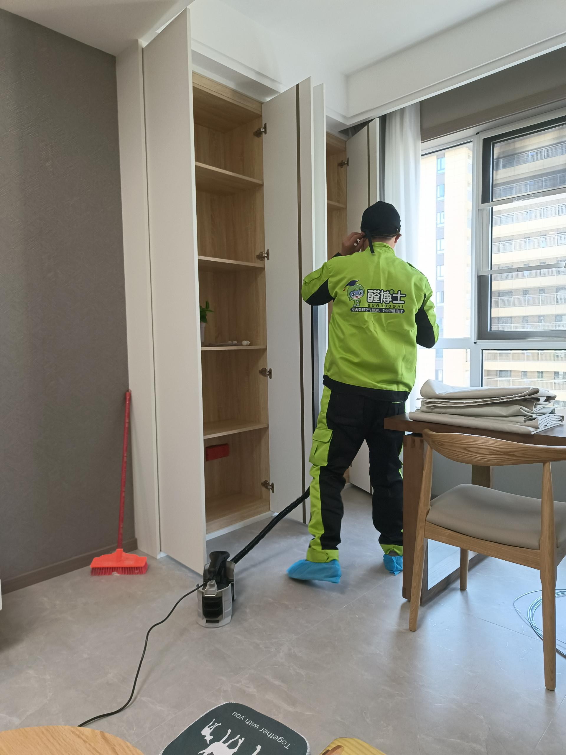 内江十堰市百强世纪城小区除甲醛案例